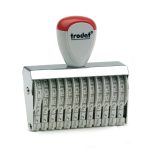 Σφραγίδα 12 αριθμών Trodat 15512 - Ύψος αριθμών 5mm