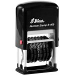 Σφραγίδα Αυτόματη 6 αριθμών Shiny S409 Ύψος αριθμών 4mm