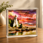 Εκτύπωση σε Plexiglas 15x15cm πάχος 3cm - ΔΙΑΤΙΘΕΤΑΙ ΜΕ ΚΟΥΤΙ ΓΙΑ ΔΩΡΟ