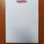 Μπλοκ ψαροκολλητά ΕΓΧΡΩΜΟ Α5 (συνταγολόγια, διαφημιστικά κλπ)