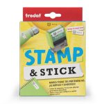 Σφραγίδα Trodat αυτοκατασκευαζόμενη υφάσματος Stamp 'n stick D-I-Y