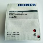 Ανταλλακτικό ταμπόν Δίχρωμο (Μαύρο-Κόκκινο) Reiner D53-EU (Συσκευασία 6 τεμαχίων)