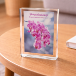 Εκτύπωση σε Plexiglas 6x9cm πάχος 1,5cm